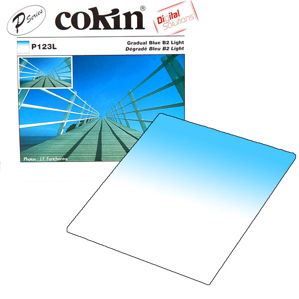 Fotosense  Cokin P123L GRADUAL BLUE B2 (LIGHT) P-Series Filter