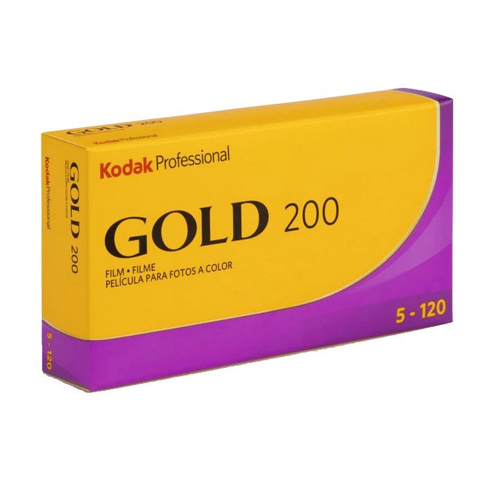 Kodak Gold 200 120 Roll Film (5 Pack)