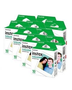 Fujifilm Instax SQUARE Instant Film BUNDLE PACK (100 Shots)