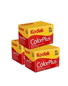 3 x Kodak ColorPlus 200 Film Pack 135 (36 Exposures)