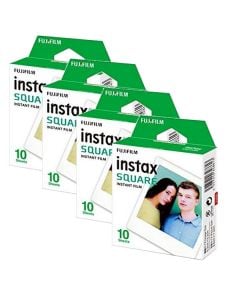 Fujifilm Instax SQUARE Instant Film BUNDLE PACK (40 Shots)