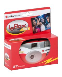 AgfaPhoto LeBox 400 Disposable Camera with Flash (27 Exposures)