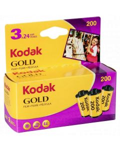 3 x Kodak Gold 200 Film Pack 135 (24 Exposures)