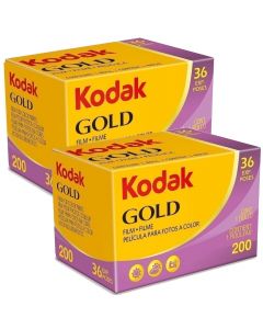 2 x Kodak Gold 200 Film Pack 135 (36 Exposures)