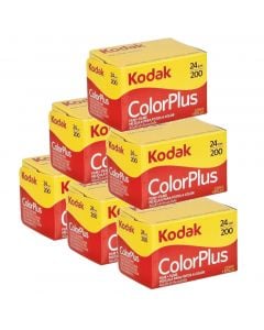 6 x Kodak ColorPlus 200 Film Pack 135 (24 Exposures)