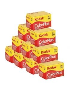 10 x Kodak ColorPlus 200 Film Pack 135 (24 Exposures)