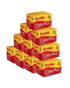 10 x Kodak ColorPlus 200 Film Pack 135 (36 Exposures)