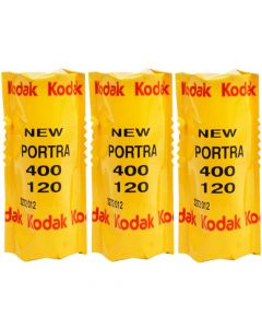 Kodak Portra 400 120 Roll Film Professional (5 Pack)
