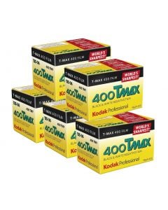 5 x Kodak T-Max 400 Professional Film 135 (36 Exp)