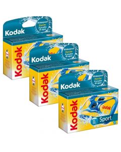 3 x Kodak Ultra Sport Underwater Disposable Camera