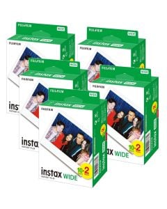 Fujifilm Instax WIDE Picture Format Film TWIN Pack (100 Shots)