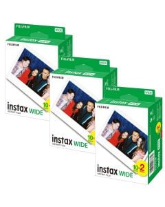 Fujifilm Instax WIDE Picture Format Film Bundle Pack (40 Shots)